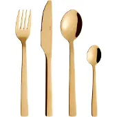 Aida Raw bestekset 16-delig goud