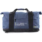 National Geographic Opvouwbare Reistas / Weekendtas / Sporttas - 29 Liter - Vegan - Pathway - Marine Blauw ki - Marine Blauw