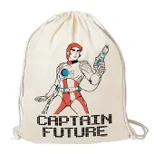 Logoshirt Gymtasje met wizard of science captain future-print