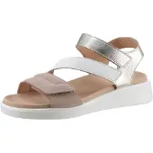 Ara - 1221407 MADEIRA-S - Sandalen met hakDames Sandalen - Kleur: Wit/beige - Maat: 35