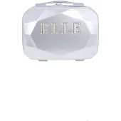 Elle - Diamond | Kosmetiktas / Beauty case - Zilver - Zilver