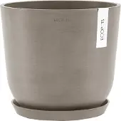 Ecopot's Bloempot Oslo 25 cm Taupe