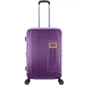 National Geographic Harde Koffer / Trolley / Reiskoffer - 67 cm (Medium) - Canyon - Purple - Purple / Medium