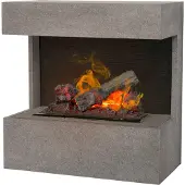 Xaralyn Elektrische wandhaard - Nova EC - betonlook - met afstandsbediening - Opti-Myst waterdamphaard - Cassette 400 - sfeerhaard