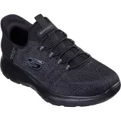 SKECHERS Slip-ons 'Slip-Ins: Summits - Key Pace' donkergrijs