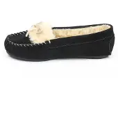 Gooce Mocassins 'Joia' crème / zwart