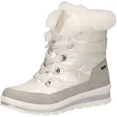 Caprice Snowboots rookgrijs / wit
