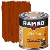Rambo pantserlak interieur transparant mat koloniaal teak 250 ml