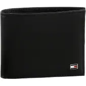 Tommy Hilfiger Portemonnee 'Eton Mini' zwart