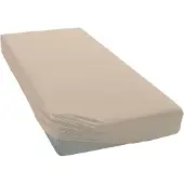 Cinderella - Weekend - Hoeslaken - Tot 25 cm matrashoogte - 100% Katoen - 140x200 cm - Taupe