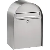 Burg wachter Wandbrievenbus Nordic 3680 Ni - Staal - Inox - 37x57x30cm