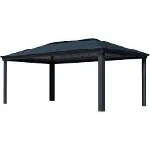 Palram - Canopia Tuinpaviljoen 611,5x363,5 cm, grijs, , model 706083
