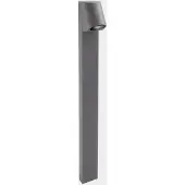 LEDS-C4 Tuinpadverlichting Eko Inclined, dimbaar, alu / grijs / zink, Aluminium, Modern, Tuinpad verlichting