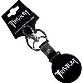 Rock Off Trivium - Classic Logo Mono Circle Sleutelhanger - Zwart