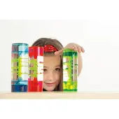 WEPLAY Eduplay knikkerbaan speelgoed set - Drop rail 3 stuks - educatief.