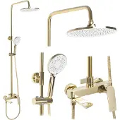 REA Avalon Regendouche Goud 153cm
