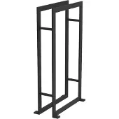 Allibert Handdoekhouder Loft-game Met 2 Stangen Zwart