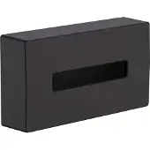 Hansgrohe AddStoris box voor make-up doekjes zwart mat
