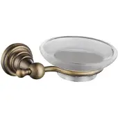 Sapho Zeephouder Diamond Hangend 14.9x5 cm Brons / Glas