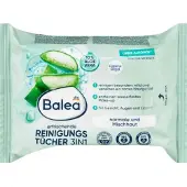 Balea Make-up verwijderaardoekjes 3-in-1 verfrissend, 25 stuks