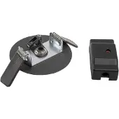SLV Onderdeel | FITU, inbouwrozet zwart | FITU