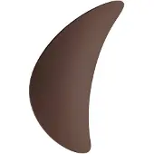 LINEA LIGHT LED-wandlamp buiten Alba, bruin / roest, Aluminium, Modern, LED wandlamp buiten