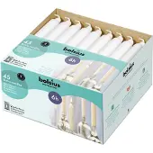 Bolsius Kaarsen Wit (Box 45)