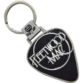 Fleetwood Mac - Classic Logo Plectrum Sleutelhanger - Zwart