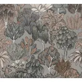 Architects Paper Floral Impression - Grijs - Grafisch - 377574