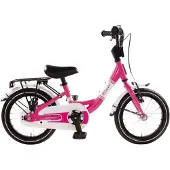 Bachtenkirch-Interbike Baxi kinderfiets 14 inch aluminium roze