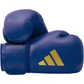 Adidas Bokshandschoenen Speed 50 - Blauw/Goud - 10 oz