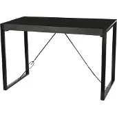 LivingFurn bartafels norris bar table 140cm mangohout / gecoat staal