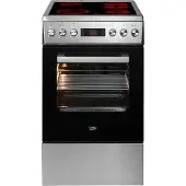 Beko FSM57320DXT Vrijstaand fornuis Keramisch Roestvrijstaal