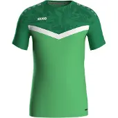 Jako Functioneel shirt groen / donkergroen / wit