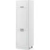 Vicco R-Line Koelkast ombouwkast – 60 cm Wit Landhuis