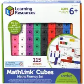 Learning Resources - MathLink Cubes - Maths Fluency Set (LSP4299-SCA)