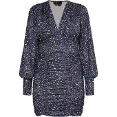 Faina Jurk blauw