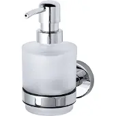 Haceka Kosmos zeepdispenser glas chroom