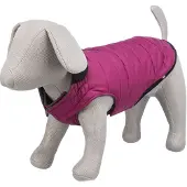 Trixie Arlay, hondenkleding, jas, maat S, bessenkleur, polyester, effen kleur