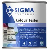 Sigma Colour Tester Matt - Op Kleur Gemengd - 250ml