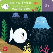 Clavis Magneetdoos Klein wit visje speelt onder water