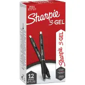 Sharpie S-Gel Pen 0.7mm Zwart
