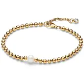 Pandora Armbanden - 14k Gold-plated metal blend Mixed stone in gold