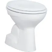 Creavit Toiletpot voor laaghangend reservoir, 36x54cm, S-sifon, wit
