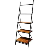Boss & Wessing Industriële Handdoekladder Sophie 188x65x44 cm Mango hout