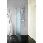 Sapho Inloopdouche walk-in 80x190 cm met muurprofiel chinchilla glas