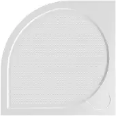 Gelco Arca Kwadrant gekweekte marmeren douchebak 80x80cm, R550