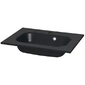 Tiger wastafel S-line 60cm zwart mat