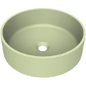 Arcqua case opbouw waskom rond 40 mat pastel groen