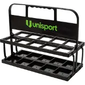 Unisport Bidonhouder 10 - Zwart/Groen